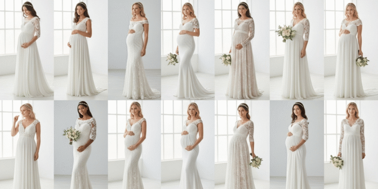 Stylish Maternity Wedding Dresses