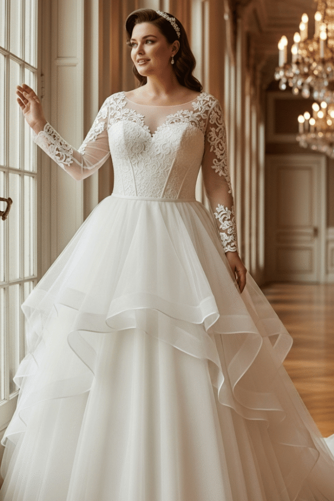 Sophia Tolli Romantic Corset Ball Gown