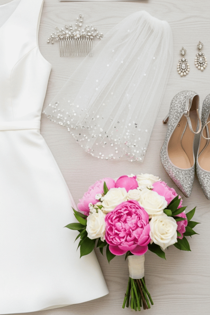 Styling Tips for Simple Short Bridal Looks