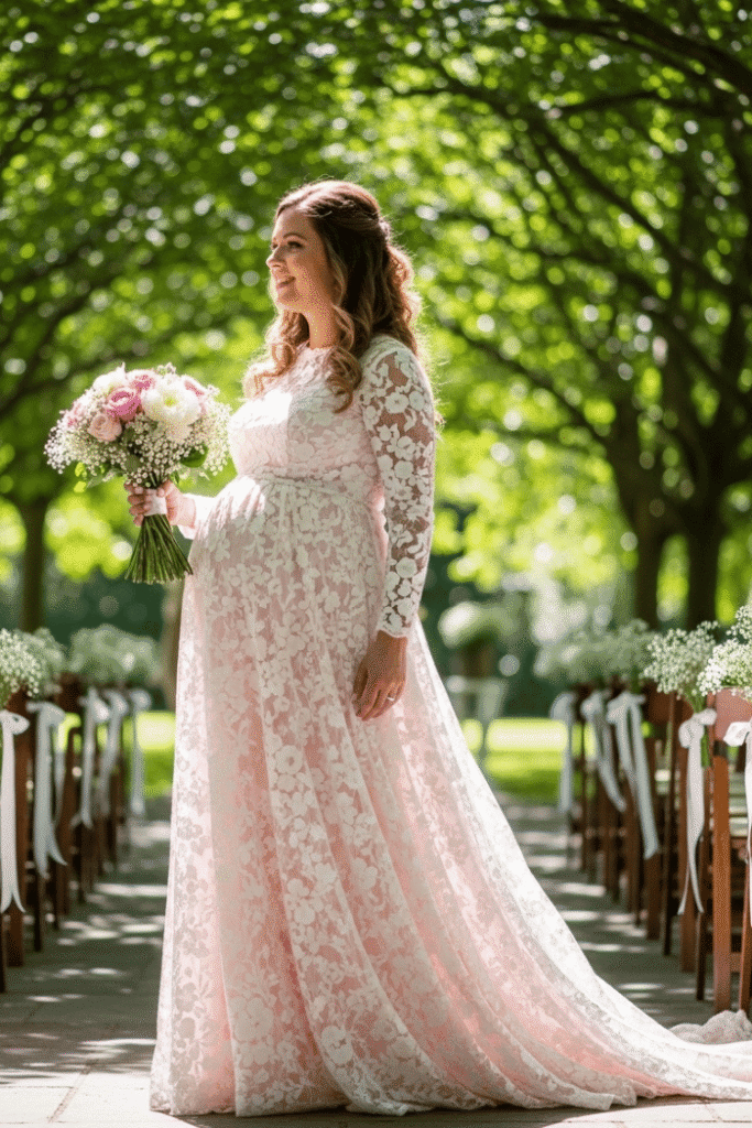 Stylish Maternity Tiffany Rose Eden Gown
