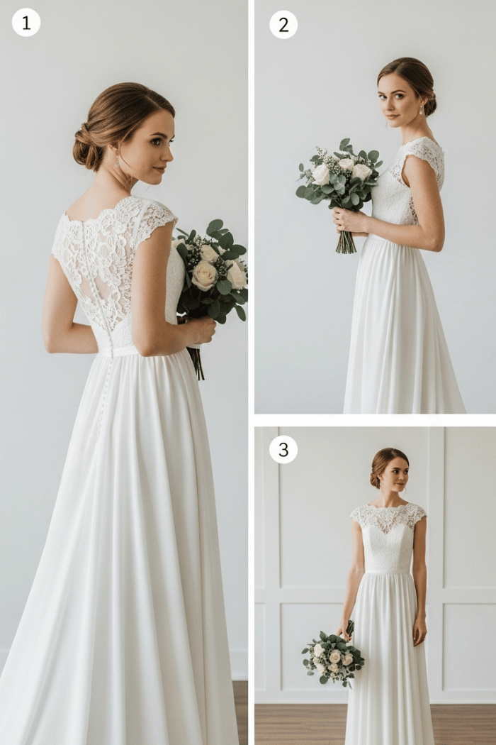 Tips to Look Taller in Your Wedding Dress