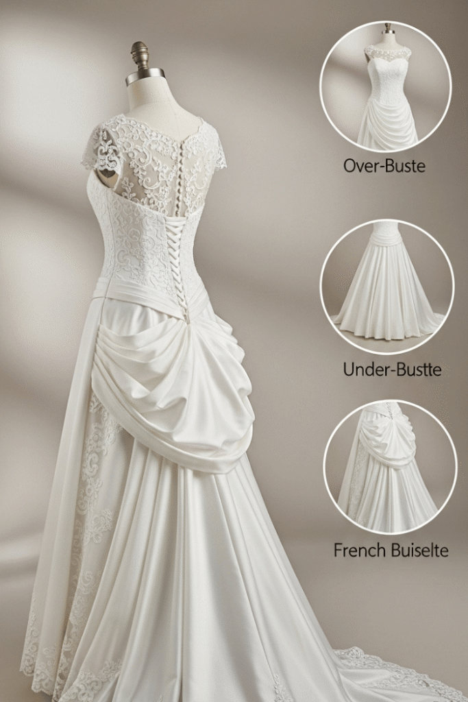 What Is a Wedding Dress Bustle?