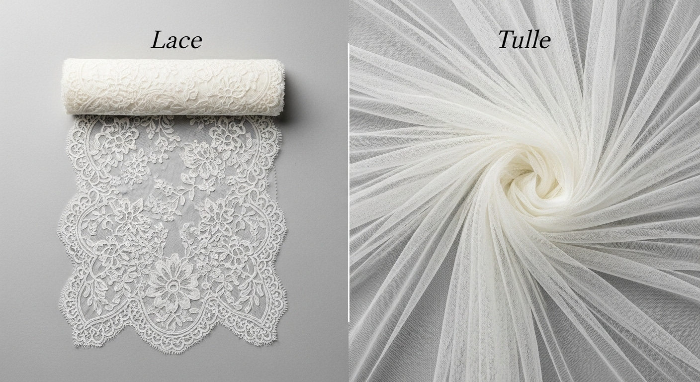 Lace vs Tulle