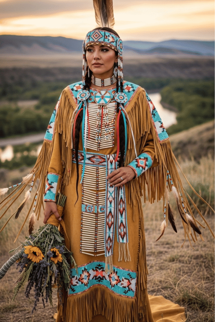 Native American Bridal Attire